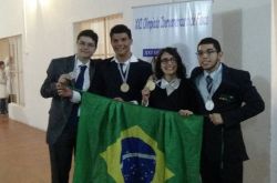OIbF 2016 Os 4 Medalhistas