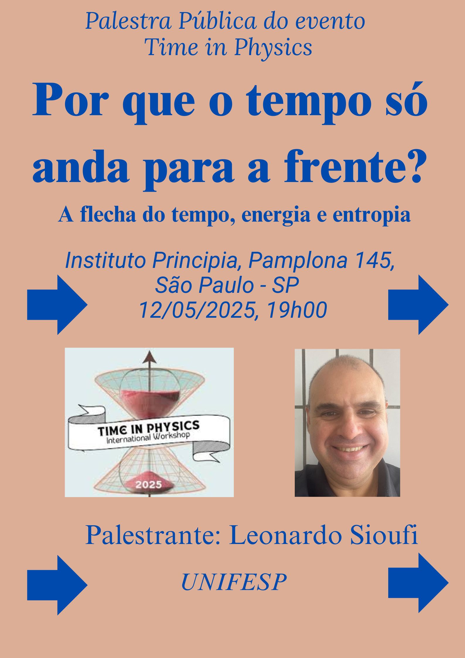 Cartaz Palestra Tempo Novo