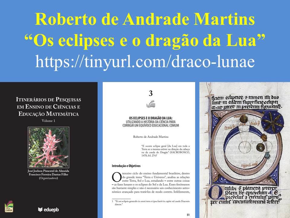 roberto andrade martins. a lua