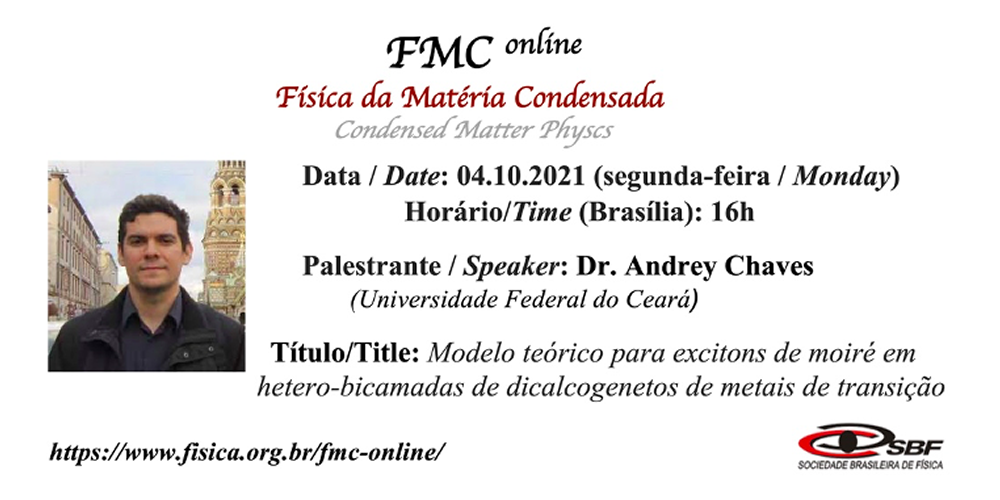 FMC Online – Andrey Chaves (Universidade Federal do Ceará)