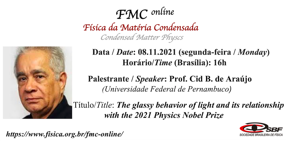 FMC Online – Prof. Cid B. de Araújo (UFPE)