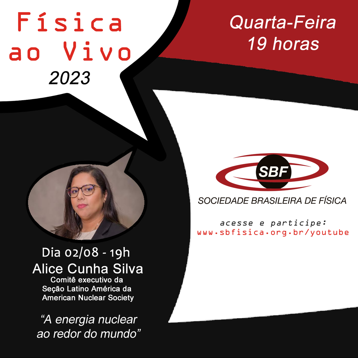 Física ao Vivo – Alice Cunha Silva – A energia nuclear ao redor do mundo