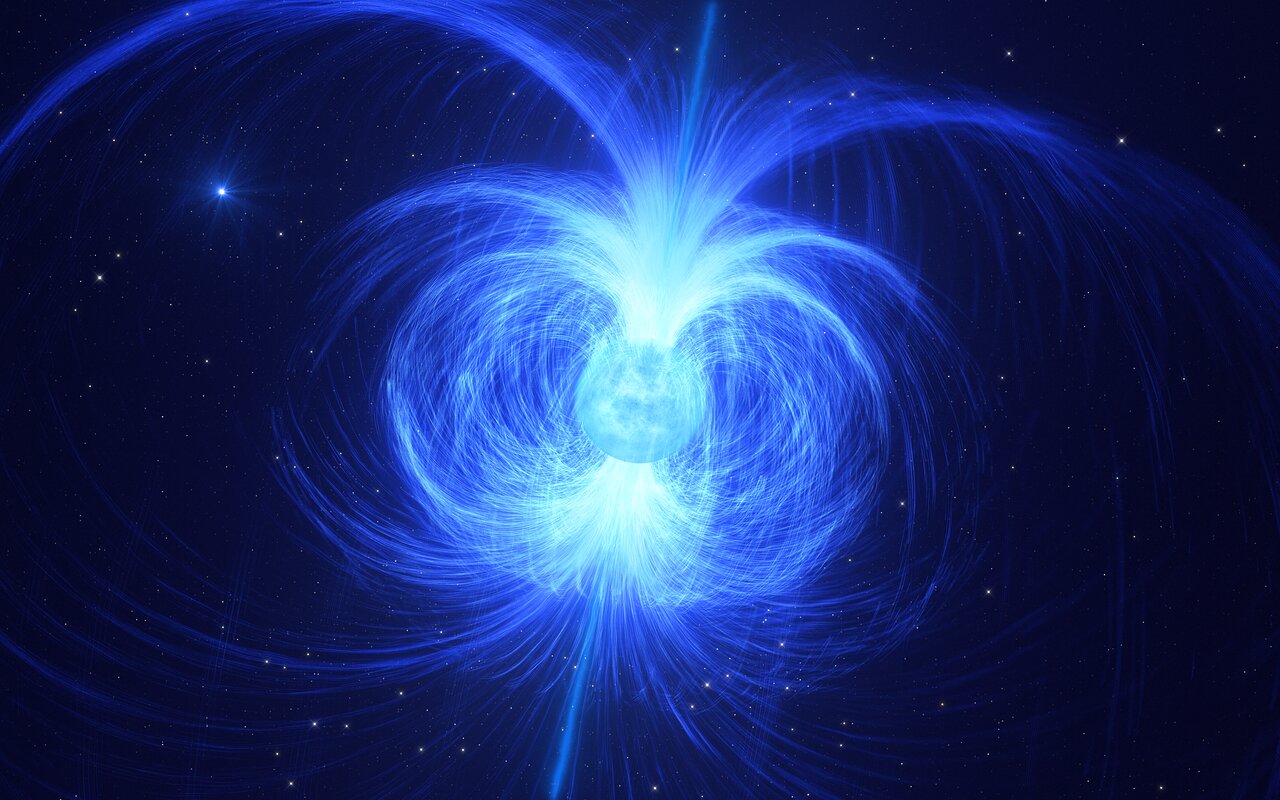 Identificada a primeira estrela com alta probabilidade de se transformar em magnetar