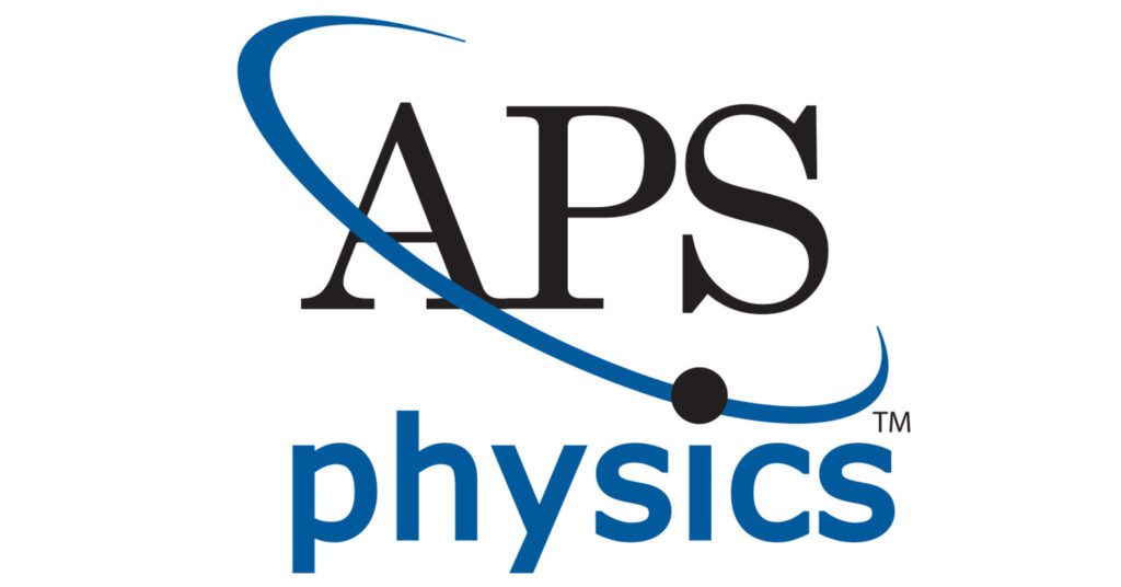 American Physical Society logo.