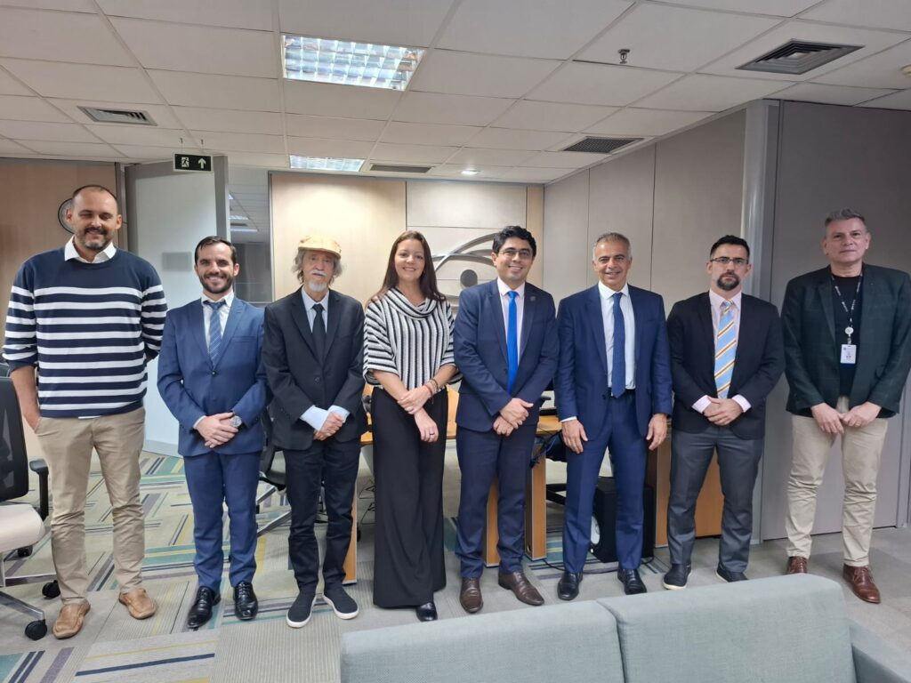 Reunião entre a comitiva da SBF e a direção executiva da CAPES - PIBID foi ponto de destaque.