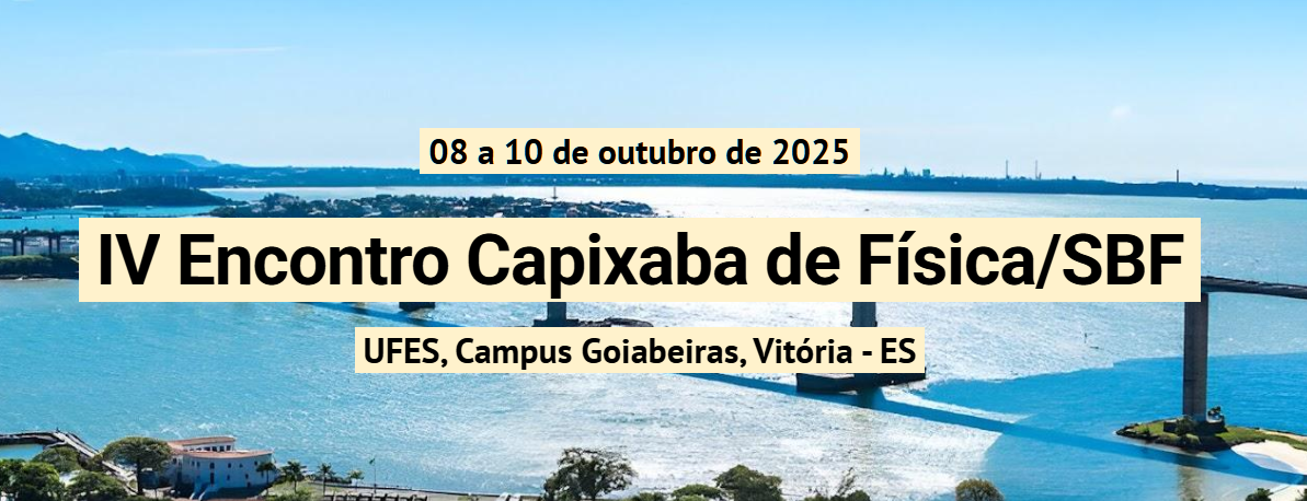 Inscrições para IV Encontro Capixaba de Física/SBF vão até 19/9