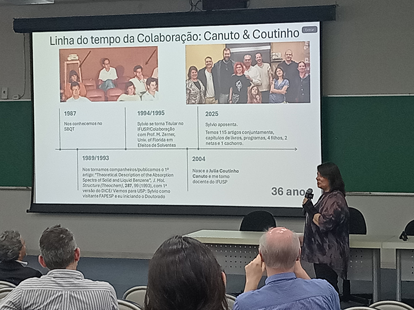 Kaline se emociona ao lembrar a trajetória de pesquisa e familiar com Canuto. (Crédito: Roger Marzochi)